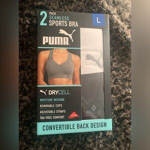 PUMA 2 PACK SPORTS BRAS